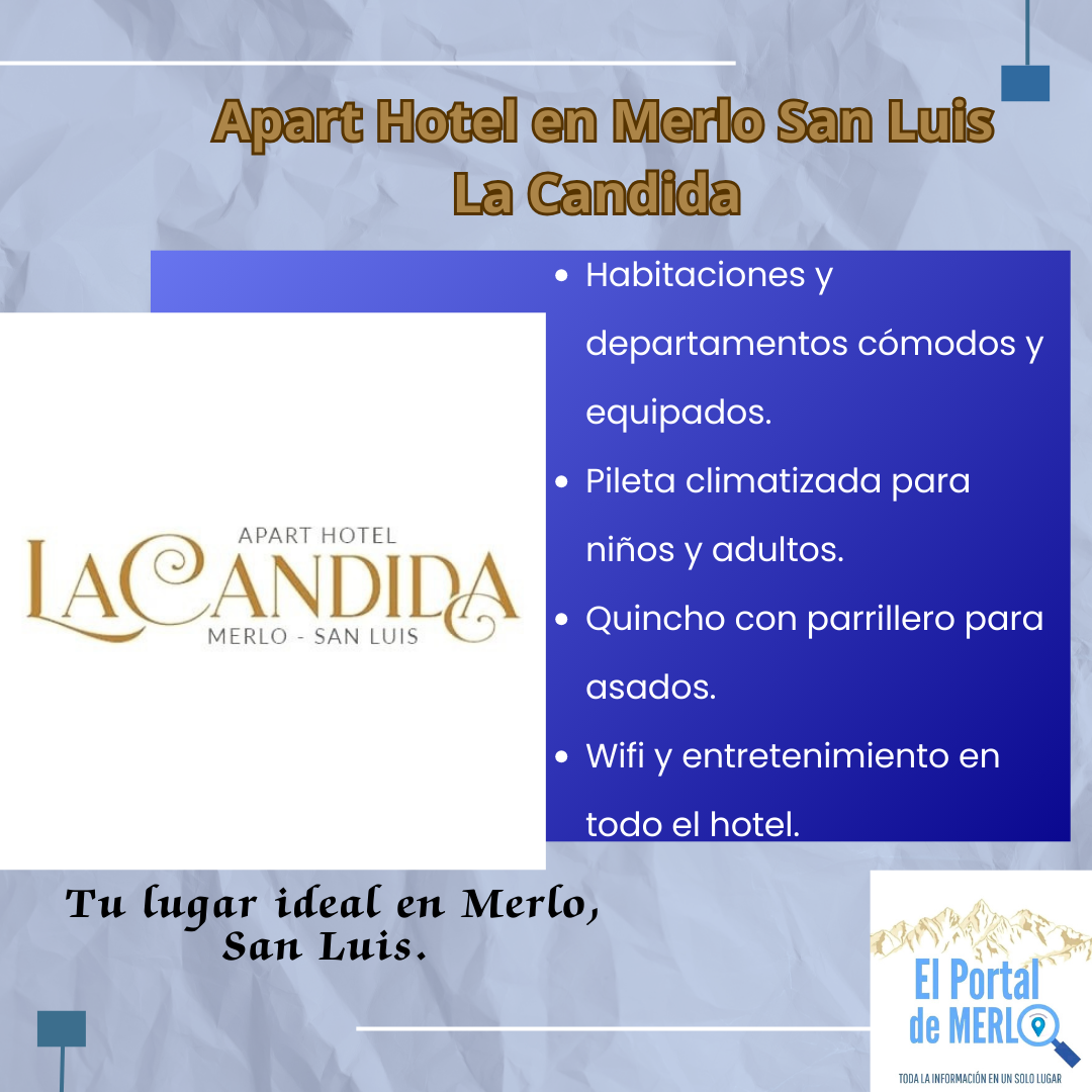 Apart Hotel en Merlo San Luis - La Cándida - Imagen 2