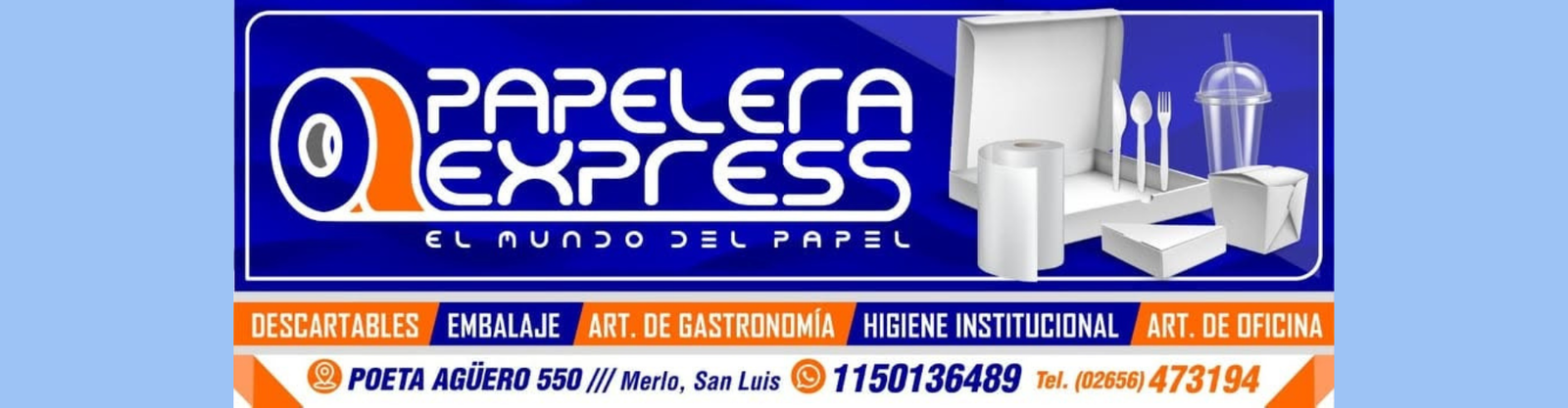 Papelera en Merlo San Luis