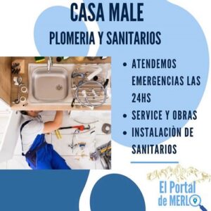 Plomería y Sanitarios en Merlo San Luis