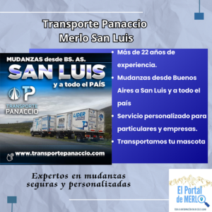 Transporte Panaccio Merlo San Luis