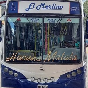 Horario de colectivos en Merlo San Luis