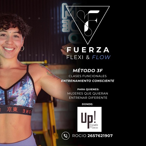Clases de fuerza flexibilidad flow Merlo San Luis - Imagen 2