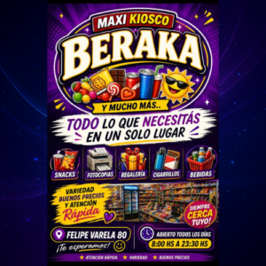 Maxikiosco en Merlo San Luis - Ber