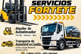 Traslado de Vehículos y Alquiler de Autoelevadores - Fortete