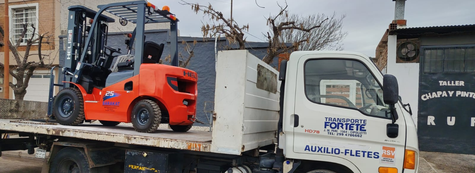 Traslado de Vehículos y Alquiler de Autoelevadores