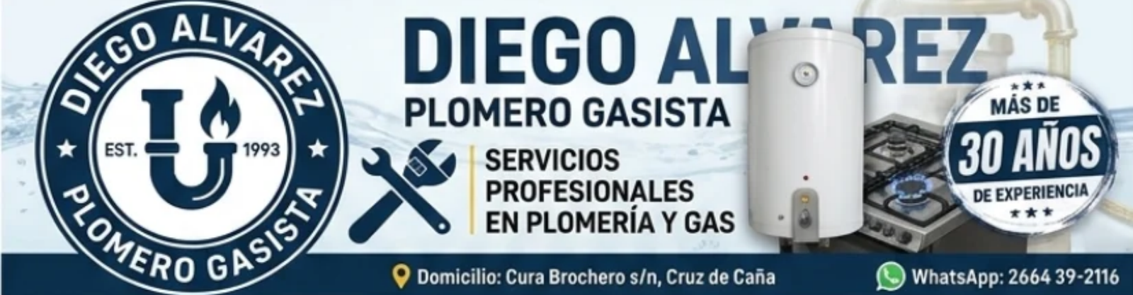 Plomero y Gasista en Merlo San Luis